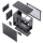 Jonsbo D31 STD Screen Black - 1132910 - zdjęcie 14